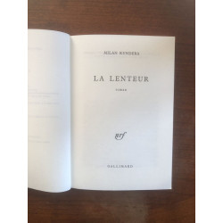 La Lenteur