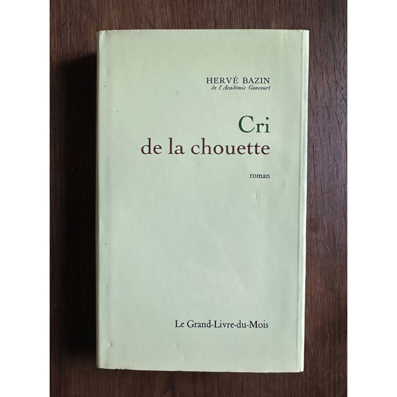 Cri de la chouette