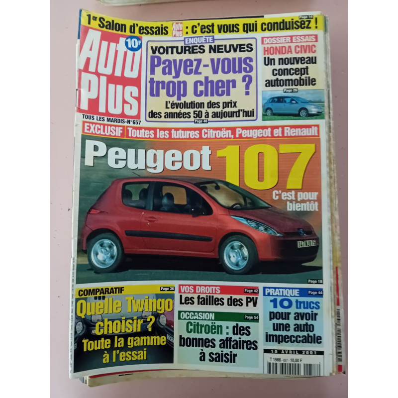 Revue Auto Plus N° 657