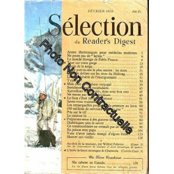 SÉLECTION DU READER'S DIGEST FÉVRIER 1959