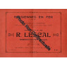 Tarif n°33 Persiennes en Fer R. LESCAL à Rambervillers (Vosges)
