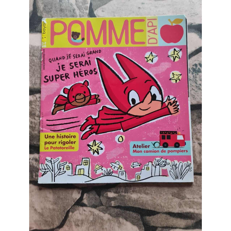 Pomme d'api Quand je serai grand je serai super héros Nº 639