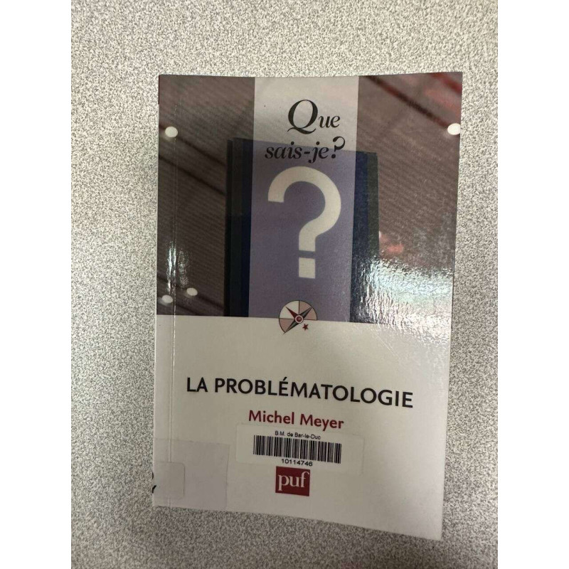 La problématologie