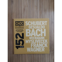 Schubert gesualdo bach weckmann myslivecek franck wagner