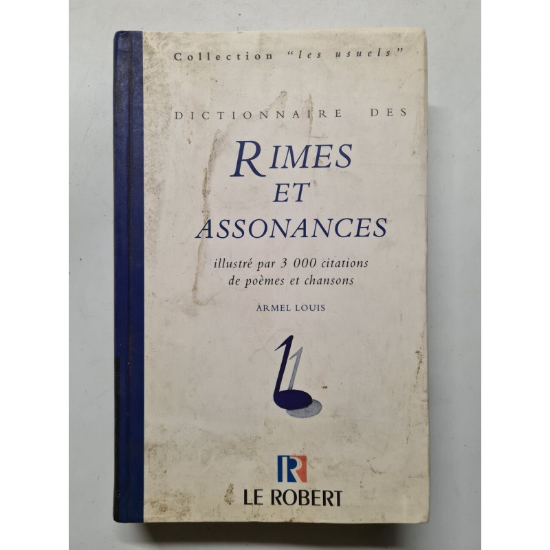 Dictionnaire Des Rimes Et Assona
