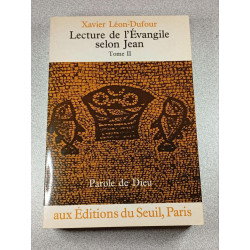 Lecture de l'Évangile selon Jean Tome II