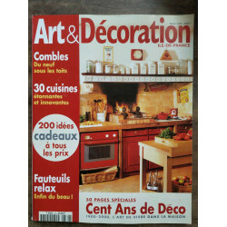 Art et Décoration n379 novembre décembre 2000