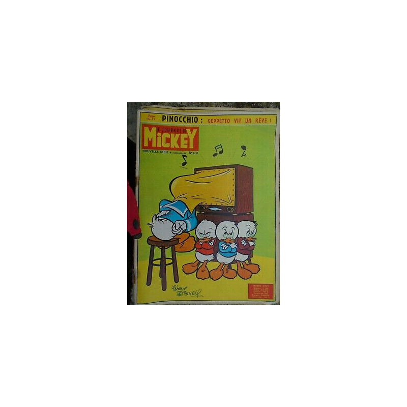 Le journal de Mickey hebdomadaire N 603