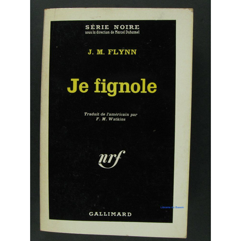 Serie Noire 702: Je fignole Serie Noire 702: Je fignole