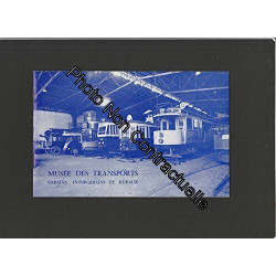 Plaquette MUSEE DES TRANSPORTS URBAINS INTERURBAINS ET RURAUX à...