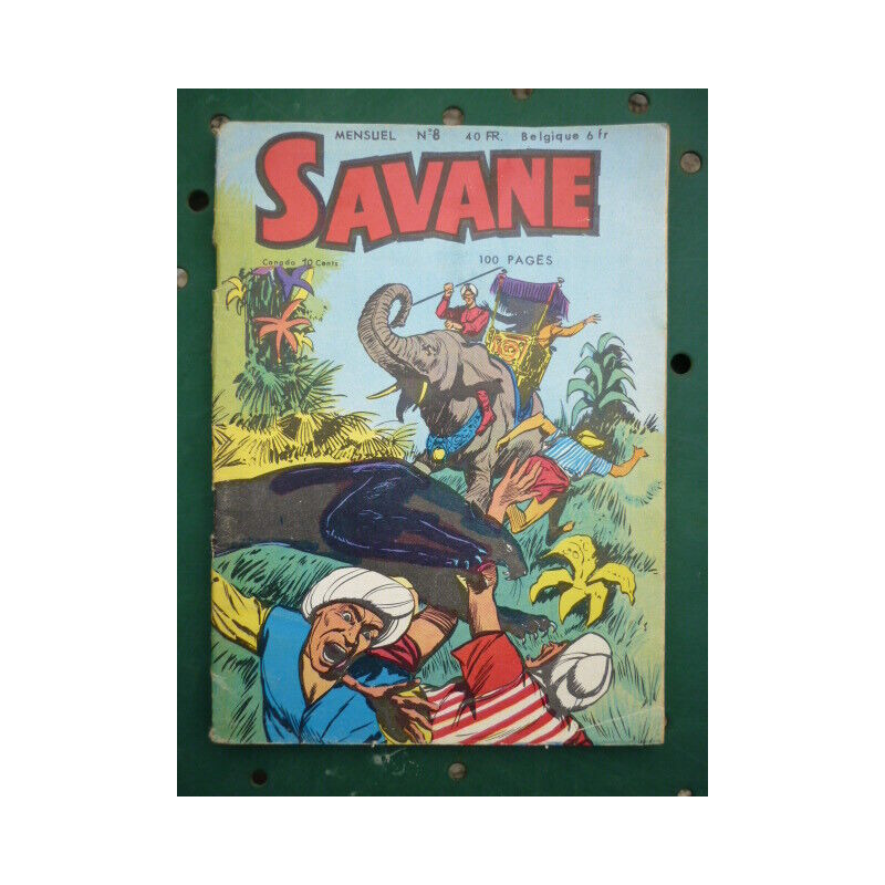 Savane Mensuel n8 Allan Bruce et le Pont du limpopo saci 091956