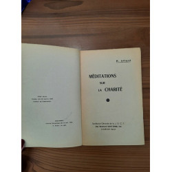 p Allard Méditations sur la Charité