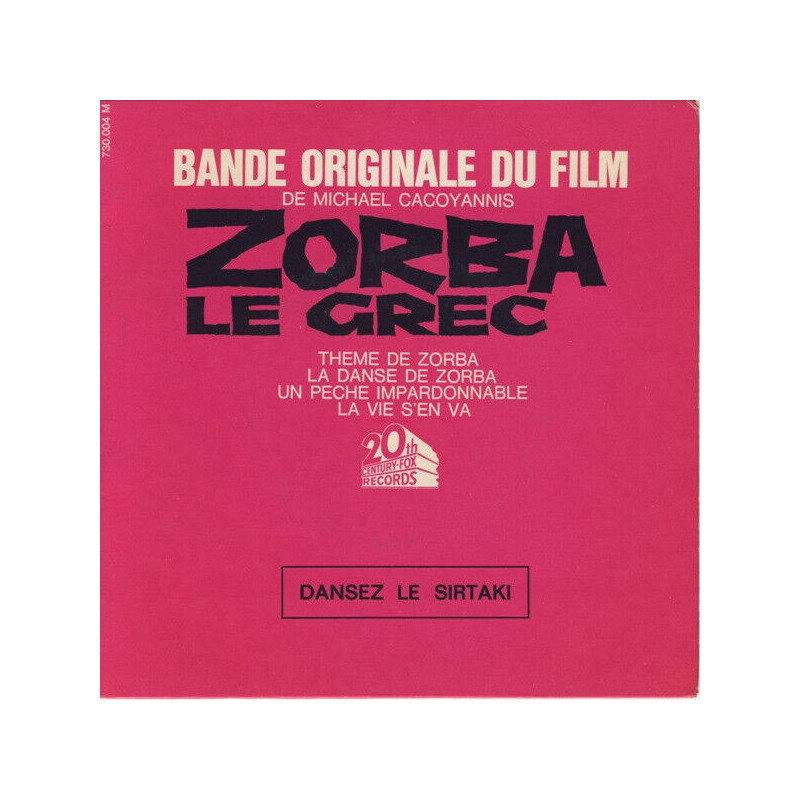 Bande Originale Du Film Zorba Le Grec