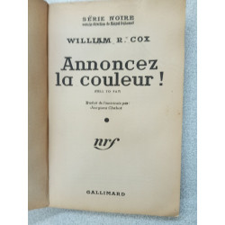 Annoncez la Couleur