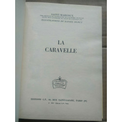 saint marcoux La caravelle Bibliothèque Rouge et or