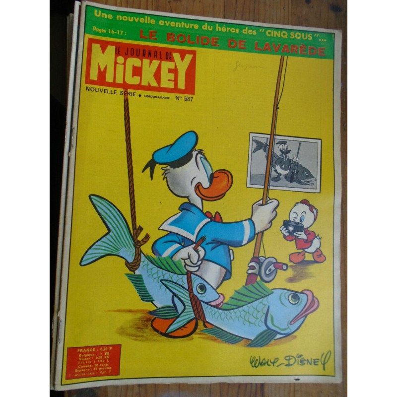 Le journal de MIckey hebdomadaire N 587