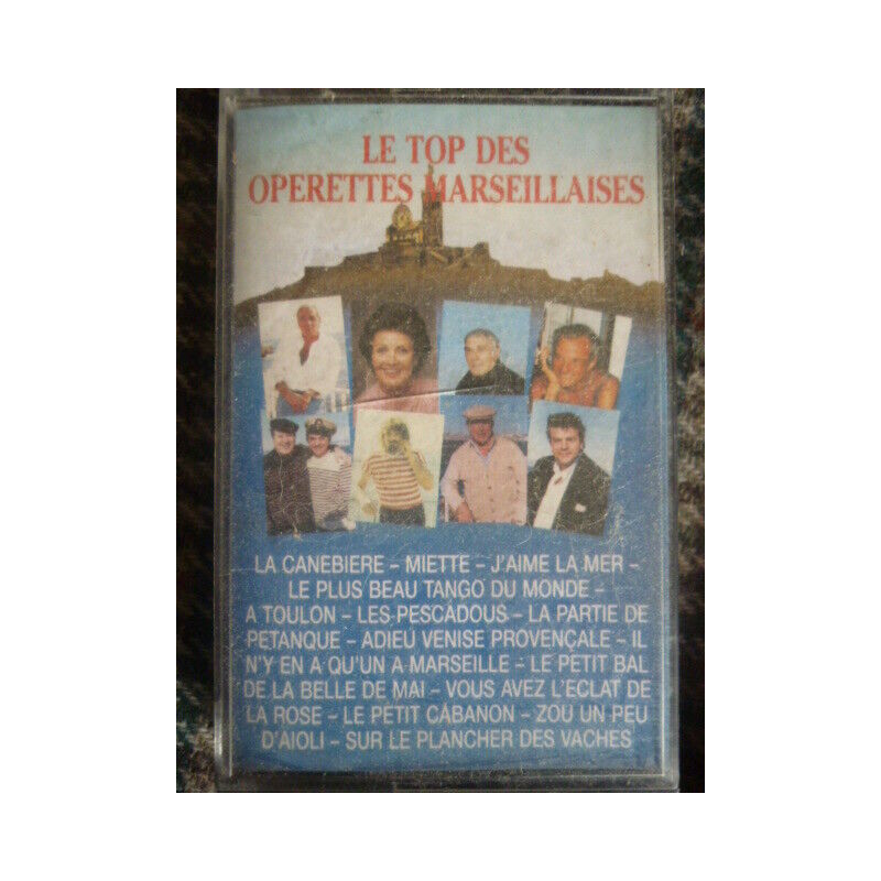 Le top des opérettes marseillaises Cassette Audio-K7 Vogue 737022
