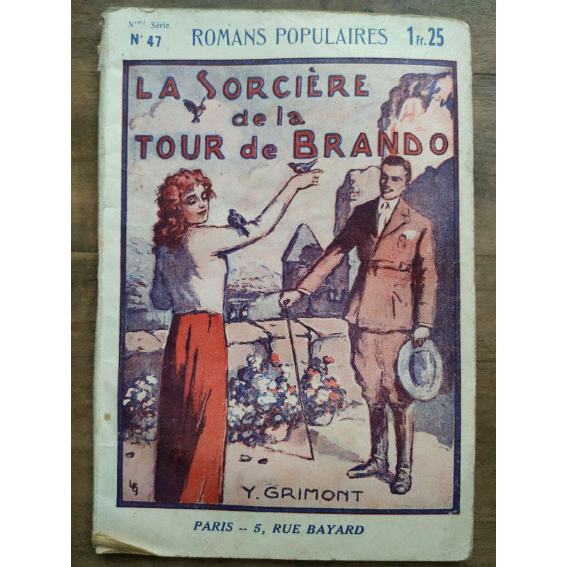 Y. Grimont La sorcière de La tour de Brando Romans populaires N47