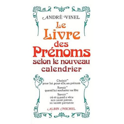 Le livre des prénoms selon le nouveau calendrier