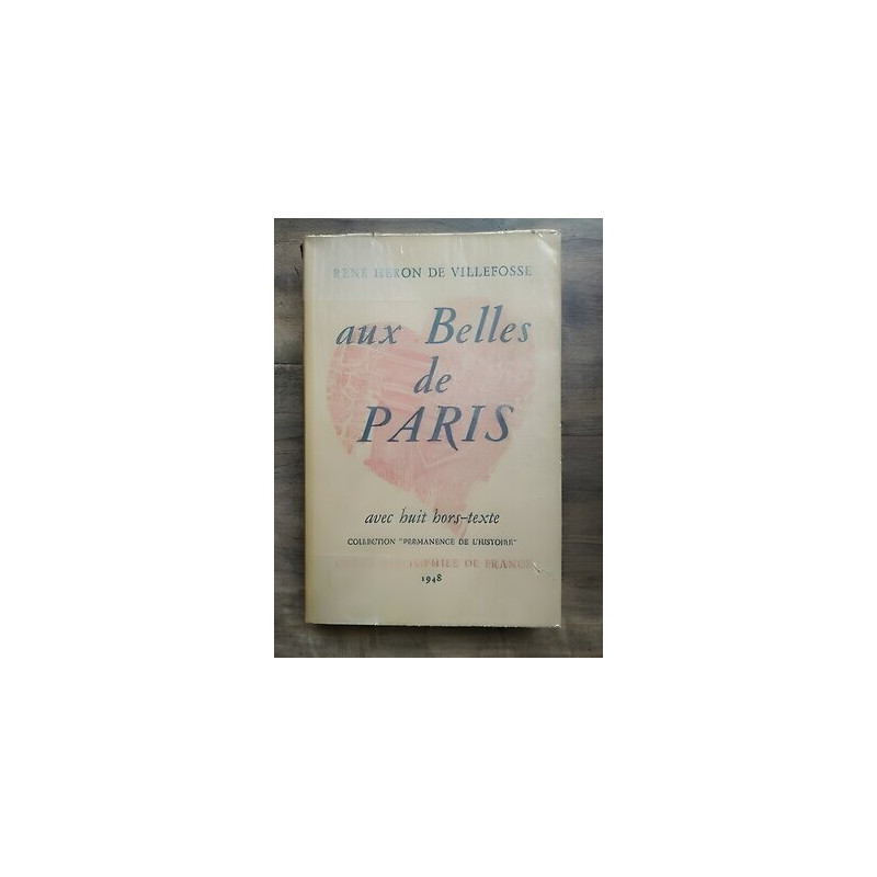 Aux Belles de Paris union Bibliophile de france