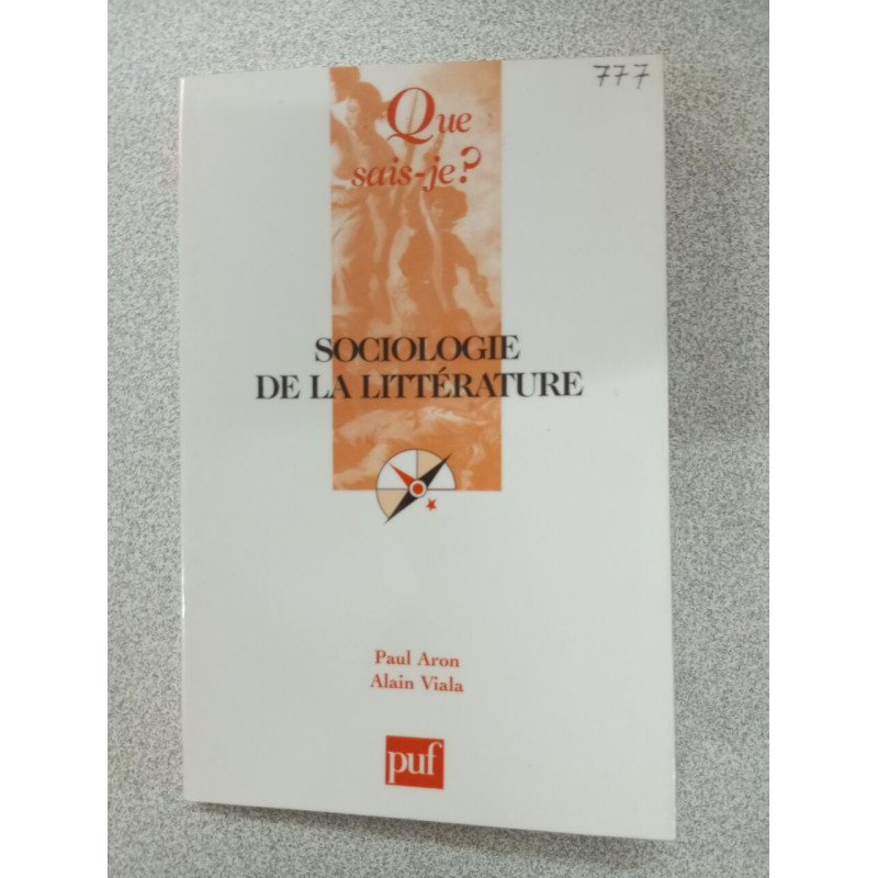 Sociologie de la littérature