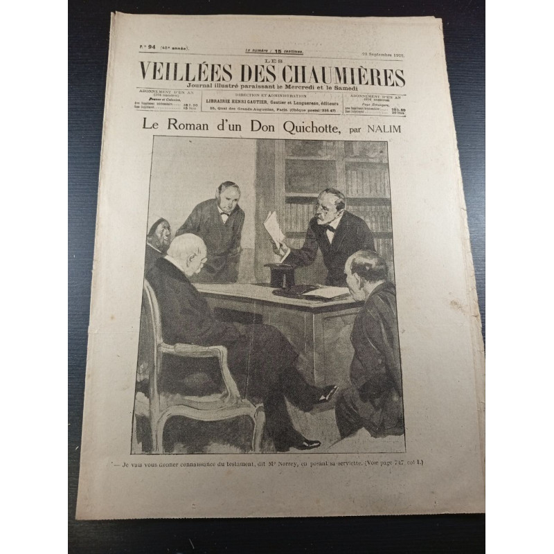 Les veillées des chaumières n°94