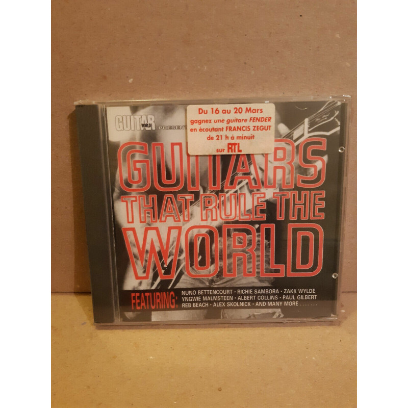 Guitars that rule the world CD NEUF SOUS BLISTER