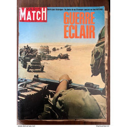 Paris Match n949 guerre eclair 17 Juin 1967