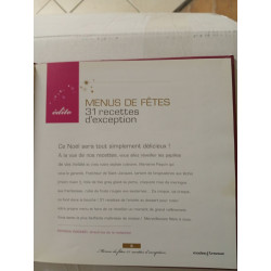 Menu de fêtes 31 recettes