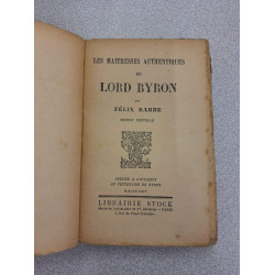 Les maitresses authentiques de Lord Byron