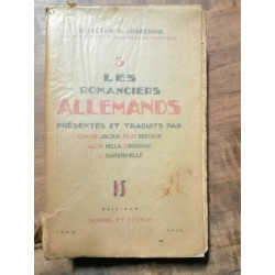 g hauptmann a Schnitzler Les Romanciers Allemands Denoël steele