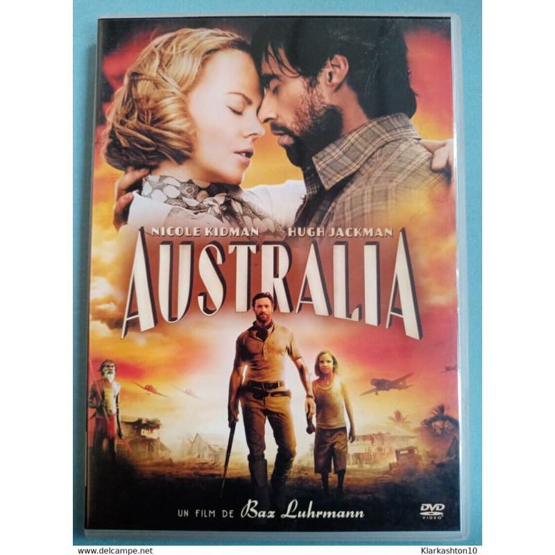 Australia Hugh Jackman Nicole Kidman DVD simple
