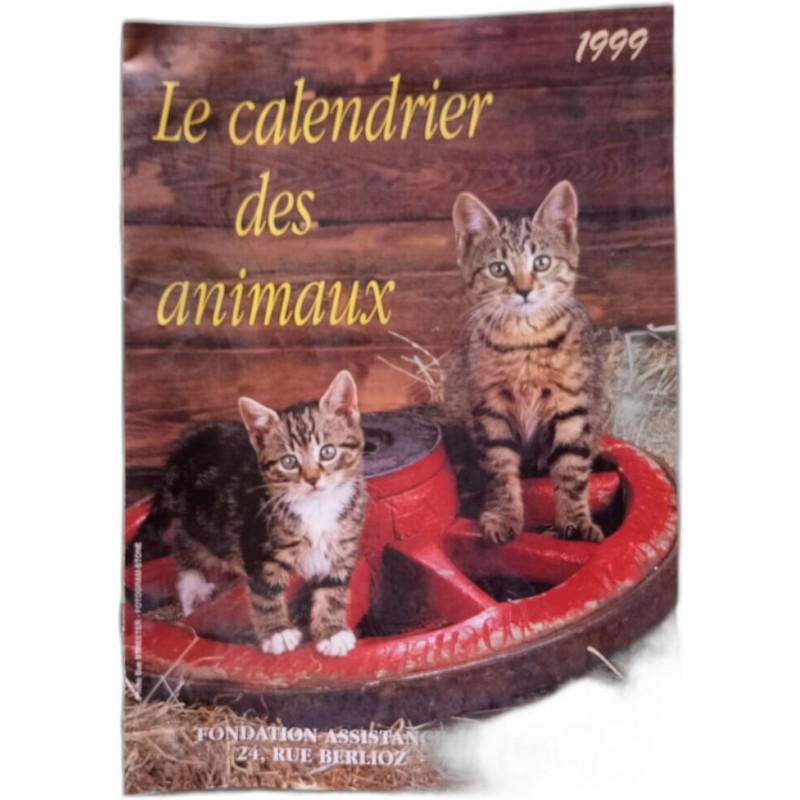 Le calendrier des animaux 1999