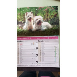 Le calendrier des animaux 1999