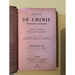 Leçons de chimie Mathematiques Elementaires et philosophie