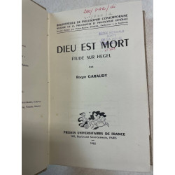 Dieu est mort