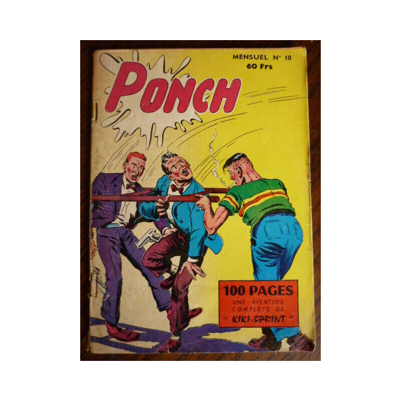 Ponch Mensuel n10 Kiki Sprint hold up discret mlp Janvier 1959