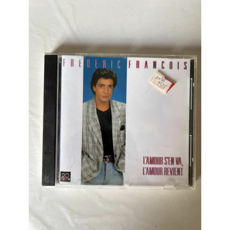 Frédéric François L'amour s'en va L'amour revient CD