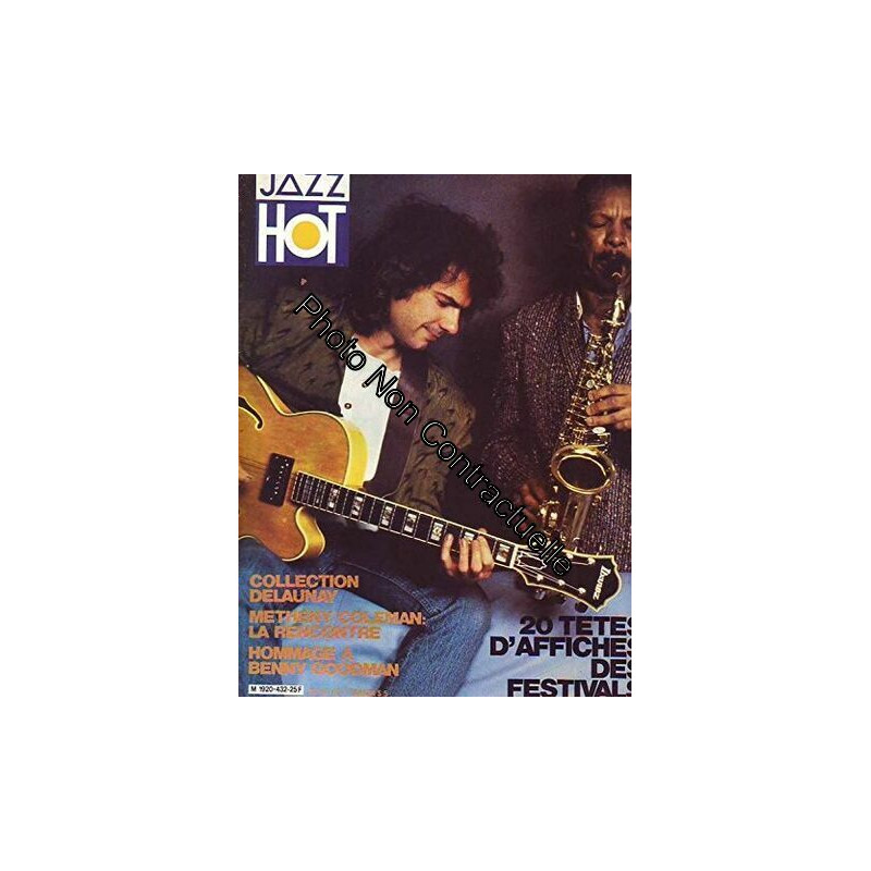 Jazz Hot N° 432 - Vingt Tetes D'affiches Des Festivals Jazz Hot N°...