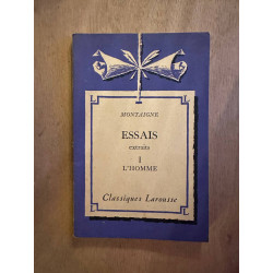 Essais extraits I l'homme