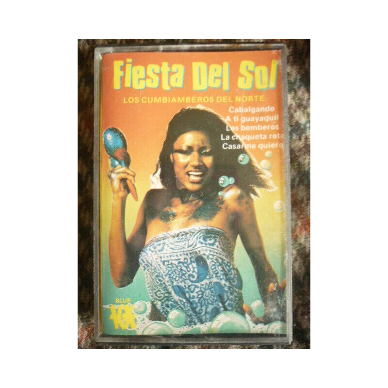FIESTA DEL SOL LOS CUMBIAMBEROS DEL NORTE Cassette Audio-K7 Blue...