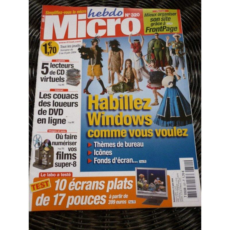 HEBDO MICRO n320 03 juin 2004