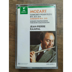 Mozart Concerti pour flute Andante - Jean-Pierre rampal Cassette...