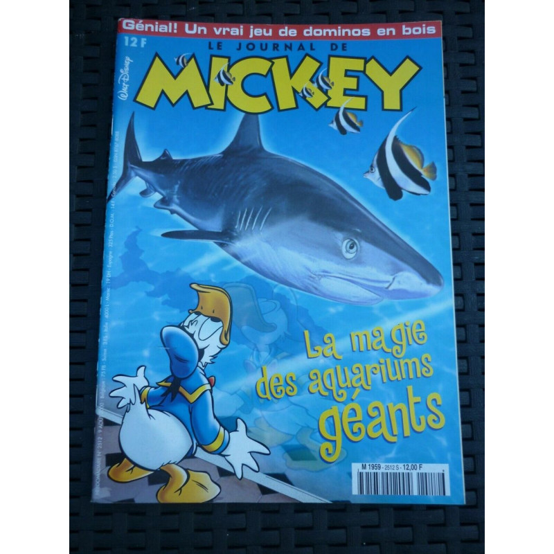 LE JOURNAL DE MICKEY n2512 disney Hachette Presse 09 08