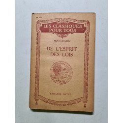 De l'esprit des lois - nº 158