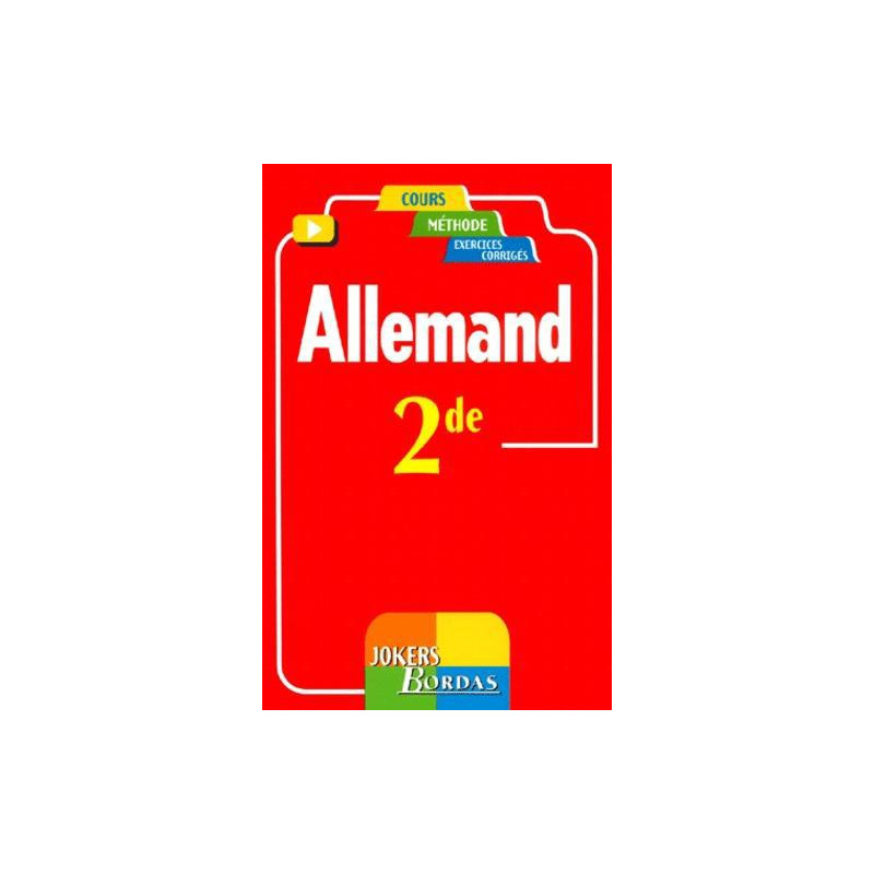 202 - ALLEMAND 2NDE (Ancienne Edition)
