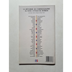 La Réforme de l'Orthographe au Banc d'Essai du Robert - Dossier...