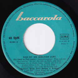 Das Ist Die Berliner Luft (Ein Musikalisches Rendezvous Bei Paul...