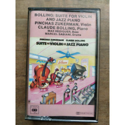 Bolling Suite for violin and jazz piano Cassette Audio-K7