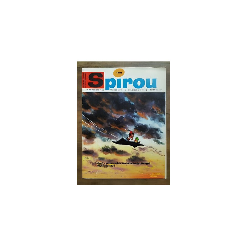 Spirou n1491 10 Novembre 1966